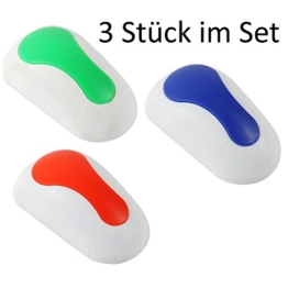 3er Pack Magnetische Whiteboard Tafelwischer Zur Trockenreinigung Von Whiteboards, Magnettafeln, Flipcharts, Folientafeln, Kreidetafeln Von Amathings -