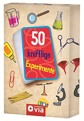 50 knifflige Experimente: Karten zum Experimentieren und Staunen für kleine Forscher -