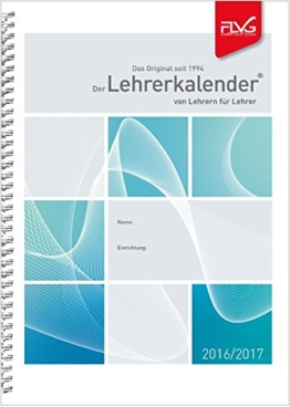 A4 Lehrerkalender von Lehrern für Lehrer 2016/2017 -