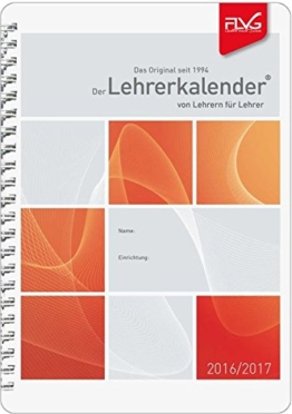 A5 Lehrerkalender von Lehrern für Lehrer 2016/2017 -