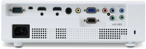 Acer H6510BD DLP Projektor (Full HD 1920 x 1080 Pixel, Kontrast 10.000:1, 3.000 ANSI Lumen, 3D) -
