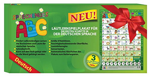 Audio-Plakat Sprechendes ABC Deutsch / Lernspielplakat / Lernposter (interaktiv) -