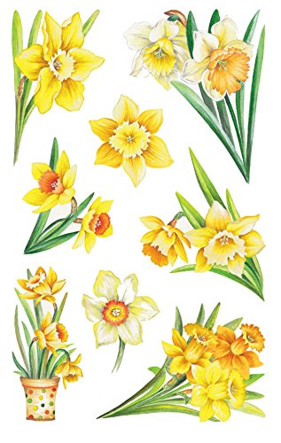 Avery Zweckform 58206 Frühling Sticker Set Blumen Mix (Vorteils-Pack) 117 Aufkleber -