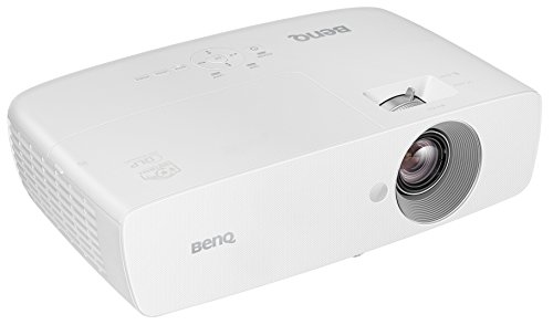 BenQ TH683 Full HD 3D DLP-Projektor (144Hz Triple Flash Beamer, 1920x1080 Pixel, Kontrast 10.000:1, 3200 ANSI Lumen, Football Mode, MHL, HDMI, 1,3x Zoom) weiß -