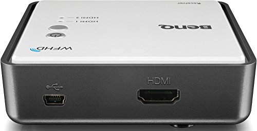 BenQ W1070+W 3D Wireless DLP Projektor (Wireless Full HD Kit, 3D über HDMI, Full HD, 1.920x1.080 Pixel, 2.200 ANSI-Lumen, Kontrast 10.000:1, Vertical Lens Shift, 2x HDMI, 1x MHL, Smart Eco) weiß -