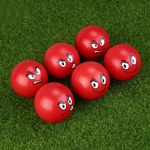 BESTOYARD Stressball Squeeze Bälle Fidget Spielzeug Antistressball für Partei Bevorzugungen Hand Übungen und Stärkung 6 Stück -