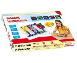 Betzold Elektronik Lernbaukasten, über 350 Schaltungen, Lehrerhandreichung - Experimentierbox Elektronik-Experimente Elektro-Baukasten Physik-Experimente Lehrmittel Schule Experimentierkasten Kinder -