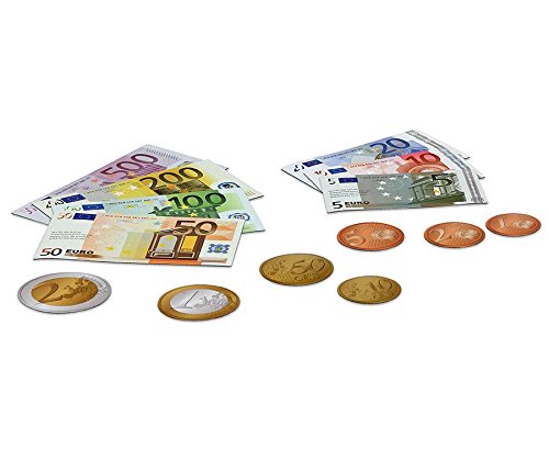 Betzold Euro Magnet-Rechengeld, großformatig - Mathematik Schule Spielgeld Spielzeuggeld Geld umgehen Kinder Kindergeld Geldbeträge Rechnen lernen Grundschule Kaufladen -