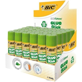 Bic Ecolutions Klebestift, 30 Stück -