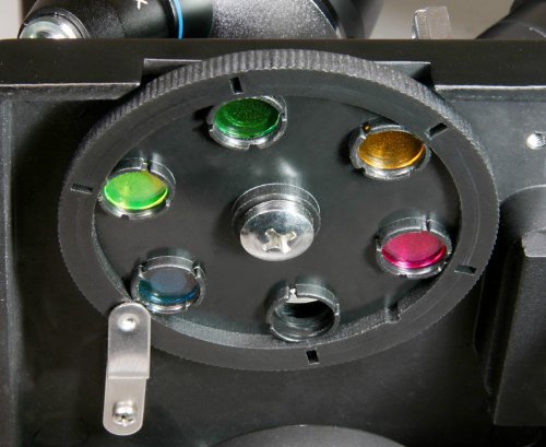 Bresser LCD-Mikroskop 50x-500x (2000x digital), 5 Megapixel, 8.9cm (3.5") LCD Display -