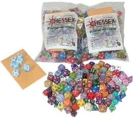 ca 100 gemischte Würfel - Pound of Dice -