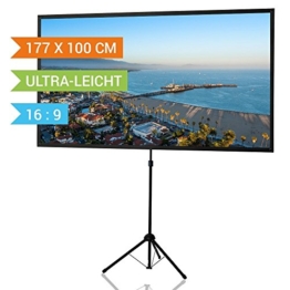 celexon Beamer Leinwand Stativ Ultra-lightweight 177x100cm -