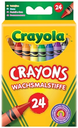 Crayola 02.0024 - 24 Wachsmalstifte -