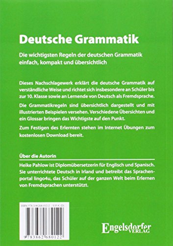 Deutsche Grammatik - einfach, kompakt und übersichtlich -