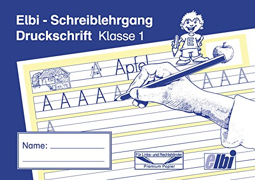 Elbi Schreiblehrgang Druckschrift - Schreiben lernen in der Grundschule und Förderschule - H12 -