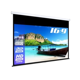 eSmart Germany Rollo Leinwand MIROLO Gesamtbreite 283cm Darstellungsfläche 266cm x 149cm 16:9 -