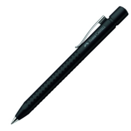 Faber-Castell 144187 - Kugelschreiber GRIP 2011, Mine XB, schwarz-matt -