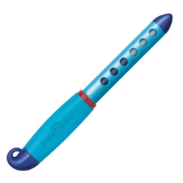 Faber-Castell 149847 - Schulfüller Scribolino, für Rechtshänder, Feder: A, blau -