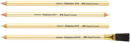 Faber-Castell 185712 - Radierstift Perfection 7057, doppelseitig -