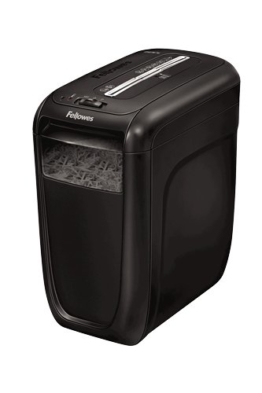 Fellowes Powershred 60CS Aktenvernichter (Schneidleistung: 10 Blatt (Partikelschnitt)) schwarz/silbergrau -