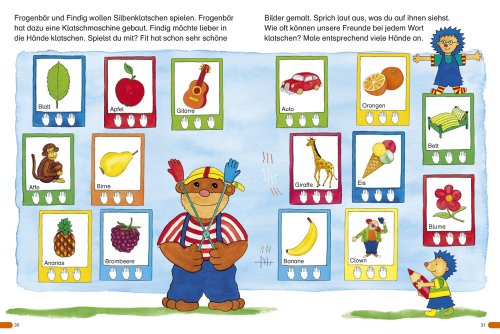 Fragenbär Vorschule: Buchstabenspiele und erstes Schreiben (Lerne mehr mit Fragenbär) -