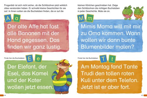 Fragenbär Vorschule: Buchstabenspiele und erstes Schreiben (Lerne mehr mit Fragenbär) -