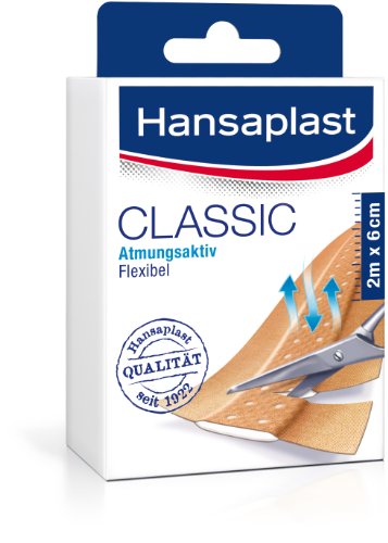 Hansaplast Classic Pflaster 2m x 6cm -