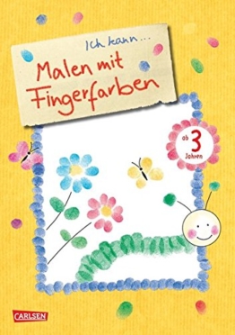 Ich kann: Malen mit Fingerfarben -