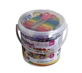 Knorrtoys F15423 - Bastelset Eimer, 750 teilig -