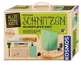 Kosmos AllesKönnerKiste 604257 - Schnitzen Komplett-Set -