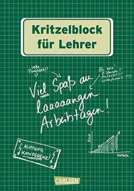 Kritzelblock für Lehrer -