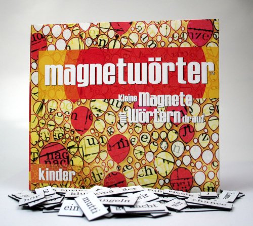 Kylskapspoesi 10006 - Magnetwörter: Kinder -