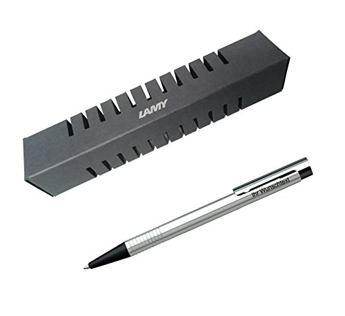 Lamy Kugelschreiber Logo matt Modell 205, Farbe schwarz inkl. Laser-Gravur -