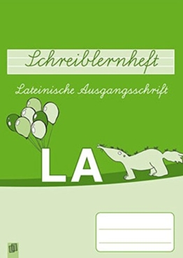 Lateinische Ausgangsschrift (Schreiblernheft) -