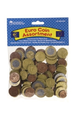 Learning Resources Euro Münzen Set (100 Stück) -