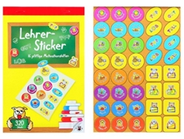 Lehrer-Stickerbuch -