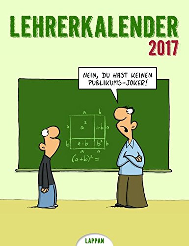 Lehrerkalender 2017: Wandkalender -