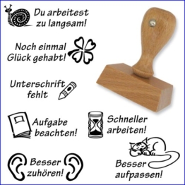 Lehrerstempel-Set 7-teilig Besser Werden -