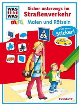Malen und Rätseln: Sicher unterwegs im Straßenverkehr -
