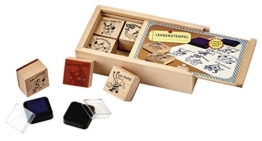 moses. 26056 Lehrerstempel 6 Holzstempel im Set -
