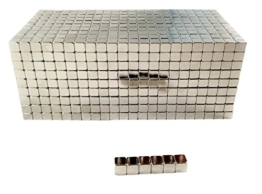 Oblique-Unique® 100 Neodym-Super-Magnete Würfel 5 x 5 x 5 mm -