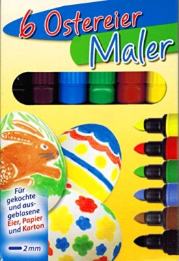 Ostereier Maler / Stifte OSTERN (5 Farben) -