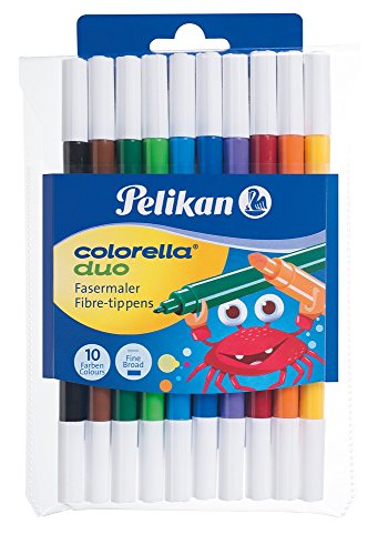 Pelikan, 10 Fasermaler Colorella Duo -