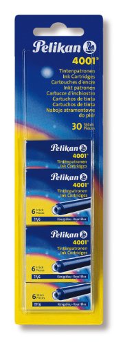 Pelikan 330845 Patronen 5er Packung, Blau -