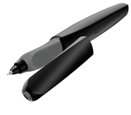 Pelikan 947093 Tintenroller Twist, universell für Rechts- und Linkshänder, schwarz -