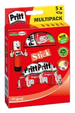 Pritt 1445029 Klebestift, 5 x 43 g -