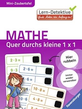 Quer durch das kleine 1 x 1 (Lern-Detektive - Mini-Zaubertafel) -