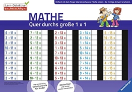 Quer durchs große 1 x 1 (Lern-Detektive - Zaubertafel) -