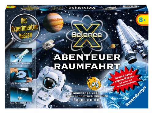 Ravensburger 18879 - Sciencex, Abenteuer Raumfahrt - Experimente -