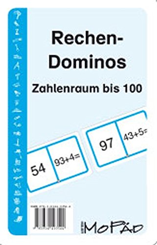 Rechen-Dominos: Zahlenraum bis 100: 1. und 2. Klasse -